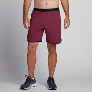 Men’s Korsa Overdrive 8” Running Short in Wine Size‎ Medium